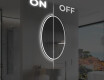 Backlit LED Bathroom Mirror L228 #3