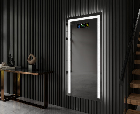 Full length hallway mirror backlit LED L11 #9