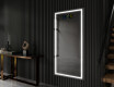 Full length hallway mirror backlit LED L49 #11