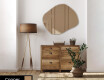 Irregular hanging mirror decor L181 #2