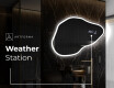 Irregular Mirror LED Lighted decorative design P222 #6