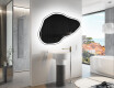 Irregular Mirror LED Lighted decorative design P222 #9