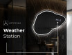Irregular Mirror LED Lighted decorative design P223 #6