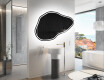 Irregular Mirror LED Lighted decorative design P223 #9