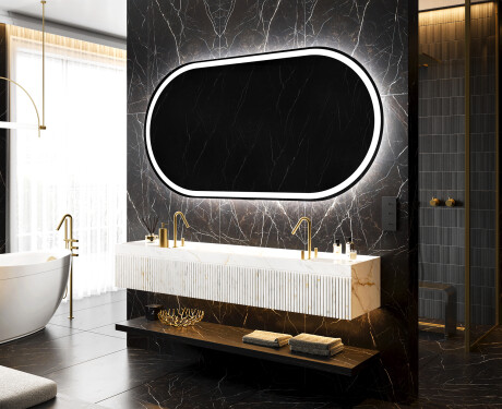 Backlit LED Bathroom Mirror L230