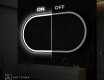 Backlit LED Bathroom Mirror L230 #3