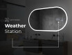 Backlit LED Bathroom Mirror L230 #7