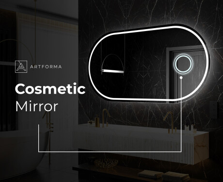 Backlit LED Bathroom Mirror L231 #5