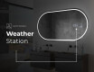 Backlit LED Bathroom Mirror L231 #7