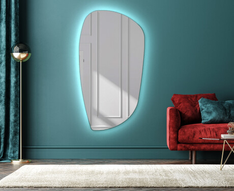 Irregular Mirror LED Lighted decorative design I221