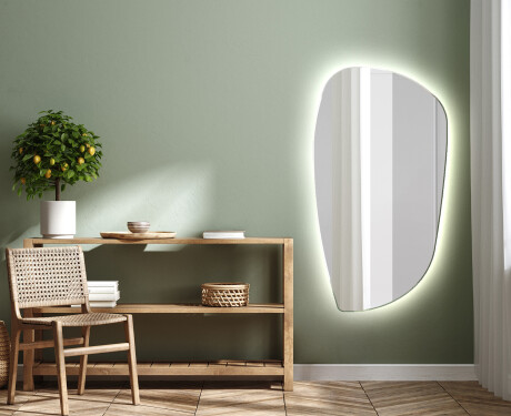 Irregular Mirror LED Lighted decorative design I221 #2