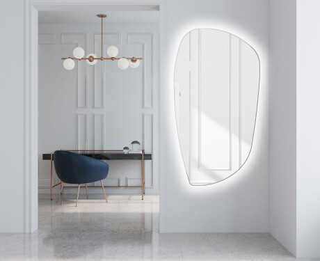 Irregular Mirror LED Lighted decorative design I221 #5