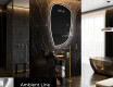 Irregular Mirror LED Lighted decorative design I223