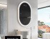 Backlit LED Bathroom Mirror L230 #4