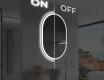 Backlit LED Bathroom Mirror L230 #3