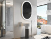 Backlit LED Bathroom Mirror L230 #9