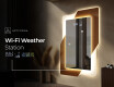 Vertical Designer Backlit LED Mirror - Retro #5