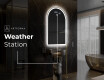 Irregular Mirror LED Lighted decorative design Y222 #6