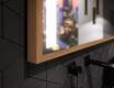 Rectangular Bathroom Mirror With LED Light FrameLine L02 #3