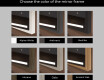 Rectangular Bathroom Mirror With LED Light FrameLine L09 #2