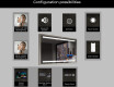 Rectangular Bathroom Mirror With LED Light FrameLine L09 #7