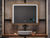 Rectangular Bathroom Mirror With LED Light FrameLine L11