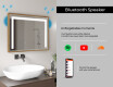 Rectangular Bathroom Mirror With LED Light FrameLine L11 #11