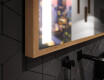 Rectangular Bathroom Mirror With LED Light FrameLine L11 #3