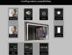 Rectangular Bathroom Mirror With LED Light FrameLine L11 #7