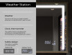 Rectangular Bathroom Mirror With LED Light FrameLine L11 #8