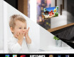 Rectangular Bathroom Mirror With LED Light FrameLine L11 #9