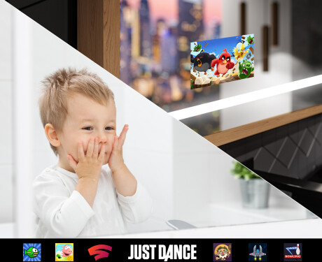 Rectangular Bathroom Mirror With LED Light FrameLine L23 #9