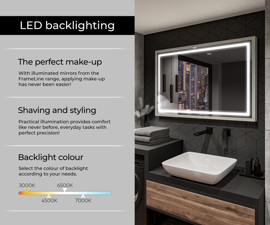 The range sale led mirror