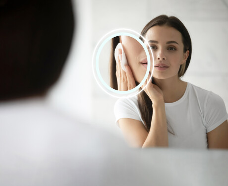 Rectangular Bathroom Mirror With LED Light FrameLine L135 #10