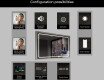 Rectangular Bathroom Mirror With LED Light FrameLine L137 #7