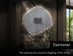 Irregular Mirror LED Lighted decorative design R221 #9