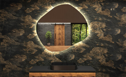 Artforma Irregular LED mirrors