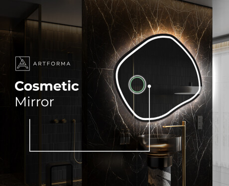 Irregular Mirror LED Lighted decorative design R223 #5