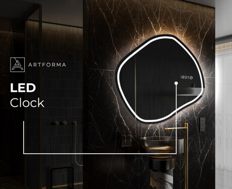 Irregular Mirror LED Lighted decorative design R223 #8