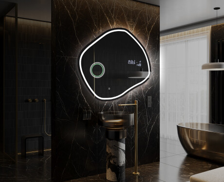 Irregular Mirror LED Lighted decorative design R223 #10