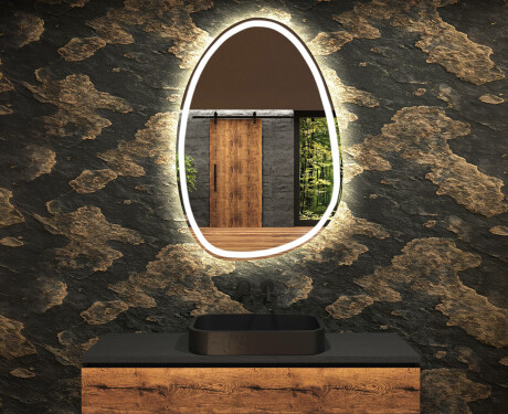 Irregular Mirror LED Lighted decorative design SF222