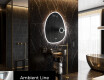 Irregular Mirror LED Lighted decorative design SF222 #3