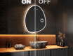 Irregular Mirror LED Lighted decorative design SF222 #3