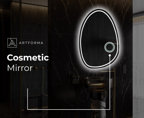 Irregular Mirror LED Lighted decorative design SF223 #5