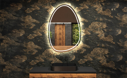 Irregular Mirror LED Lighted decorative design SF223