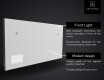 LED Lighted Mirror with SMART Apple Screen L15 #5