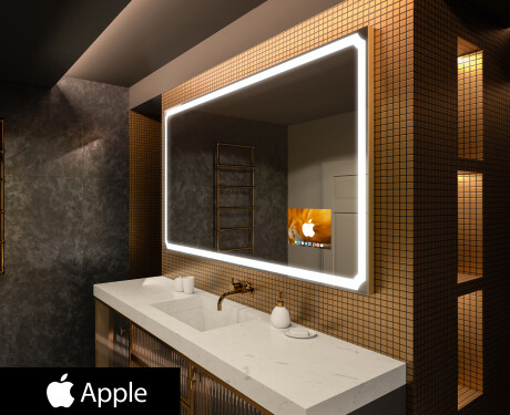 SMART Illuminated Bathroom Mirror L138 Apple