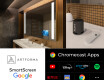 Smart Bathroom Mirror With Lights LED L02 Google Series #4