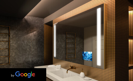 Smart Bathroom Mirror With Lights LED L02 Google Series