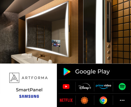 LED Lighted Mirror with SMART SmartPanel L77 #2